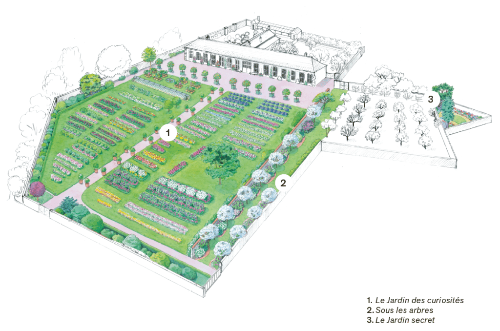 Creation of The Perfumer's Garden at the estate of Trianon