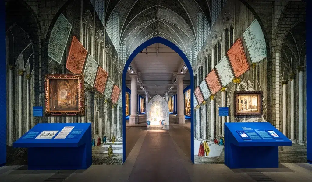 Exposition "Grands décors restaurés de Notre-Dame" au Mobilier national